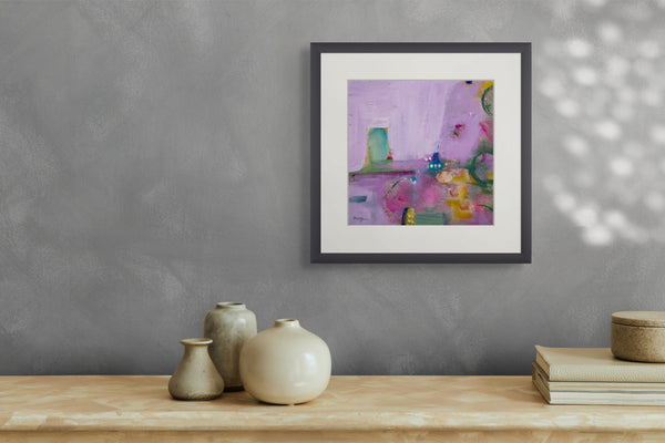 "The Fireflies Outside My Door" Original Painting