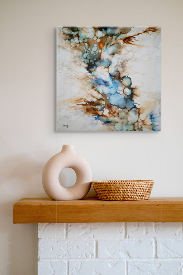 "The Sky That Dreamed of Thunder" - Original Painting