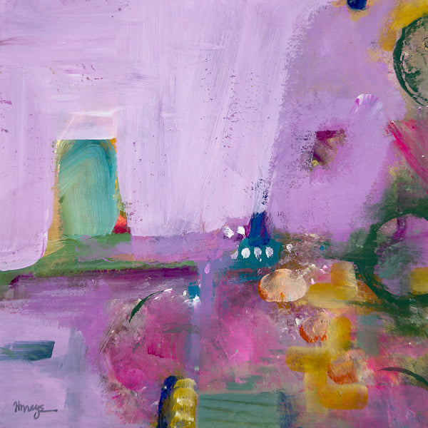 "The Fireflies Outside My Door" Original Painting